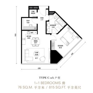 815 SF / 76 SQ.M.