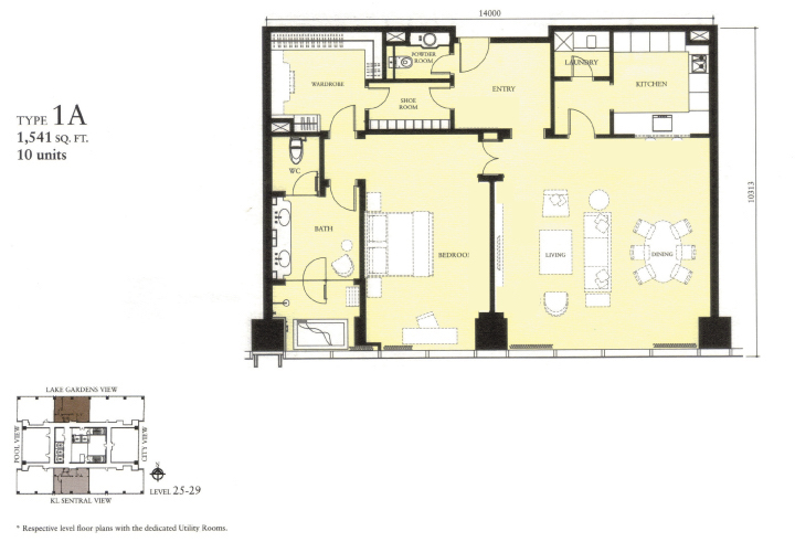 1,541 sq.ft.