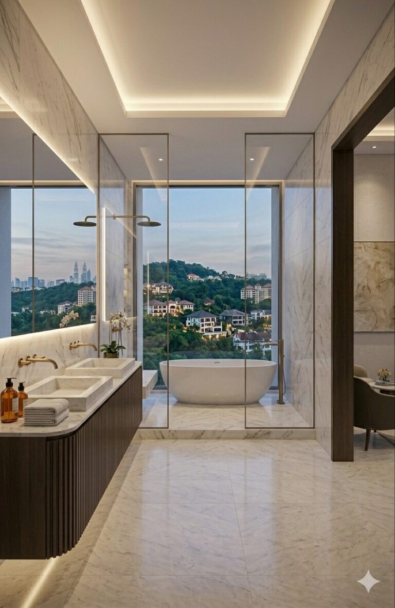 Master Bathroom  ( Ai Generate Impression )